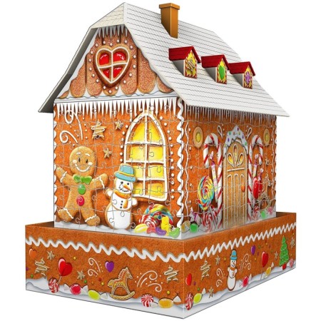 Puzzle 3D Casa Turta Dulce, 216 Piese Ravensburger - 1